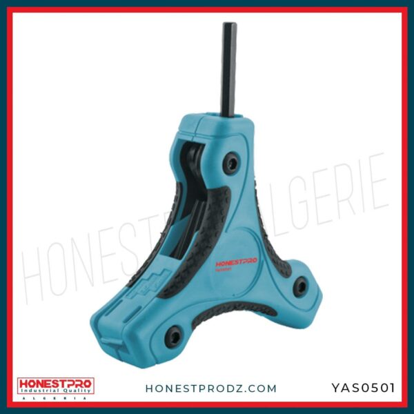 JEU CLE ALLEN PLIANT NOIR 9PCS YAS0501 HONEST PRO