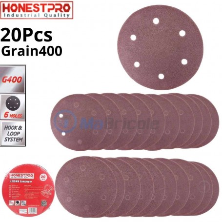 PAPIER VERRE SCRATCH 150MM 240 YAT0950 HONESTPRO