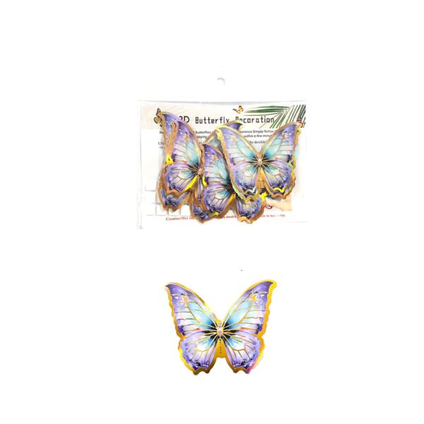 STICKER ADHESIF DECORATIF PAPILLON FARACHA