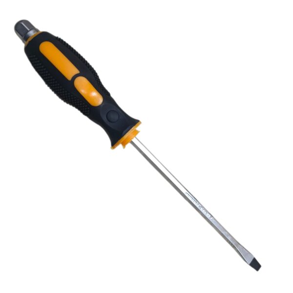 TOURNEVIS MECANIQUE A FRAP PLAT LUX 150 NOIR/ORANGE DAMILUX