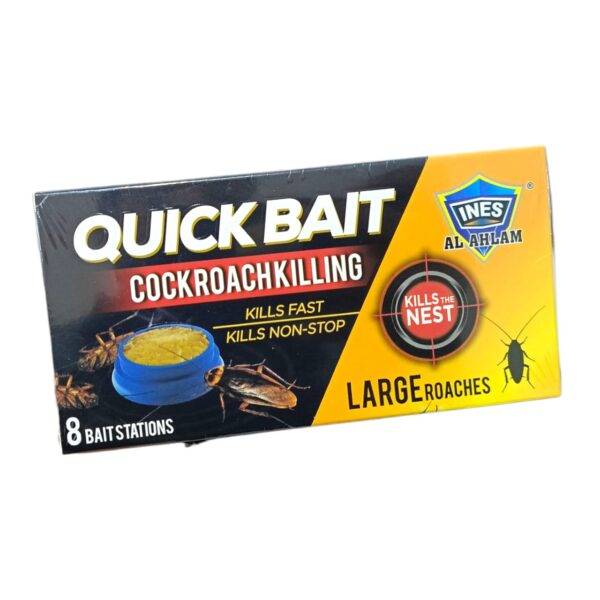 GEL ANTI CAFARDS 8PCS QUICK BAIT INES AL AHLAM