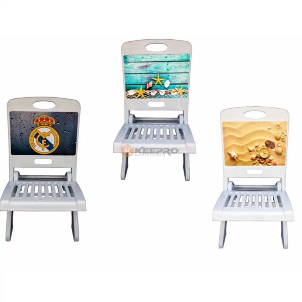 CHAISE PLAGE PLAST PLIANT DECORE UNIPLAST