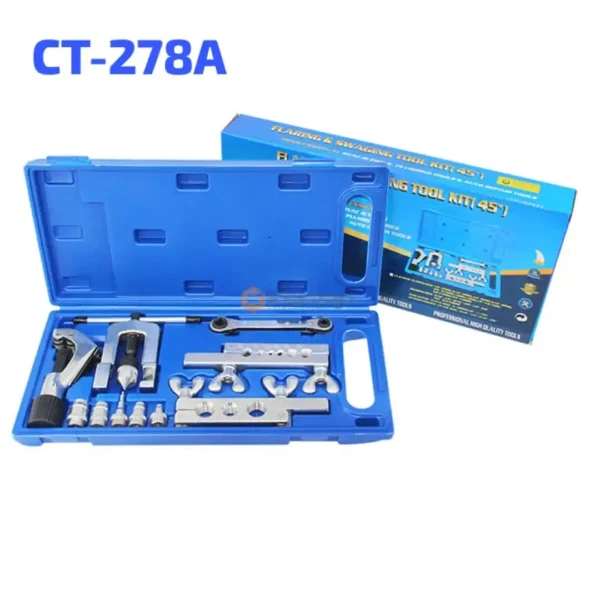 MATRICE PLOMBIER PROFESSIONNEL 10PCS CAISSE B/BLEU CT-278A