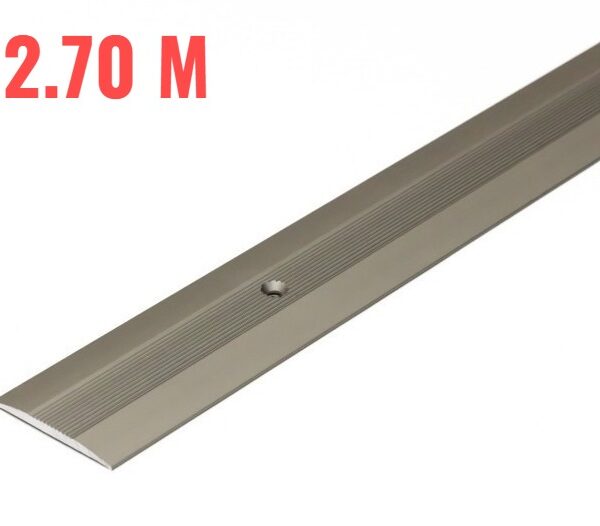 BAGUETTE SEUIL POUR FIXATION MOQUETTE 2.70M BRONZE