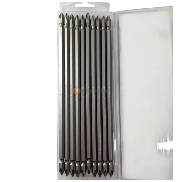EMBOUT DOUBLE 4 COIN PH2X200MM GRIS 14626 FIXTOP