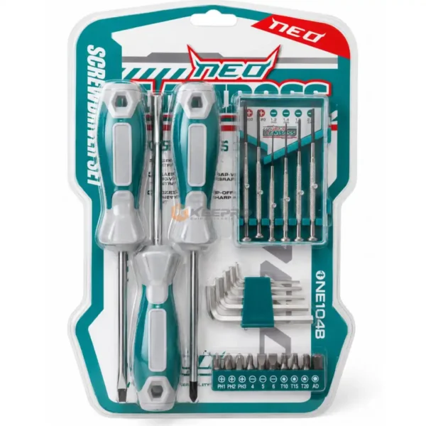 JEU TOURNEVIS MECANIQUE +JEU TOURNEVIS PRECISION +5 CLE ALLEN NB-8048 LAMBOSS