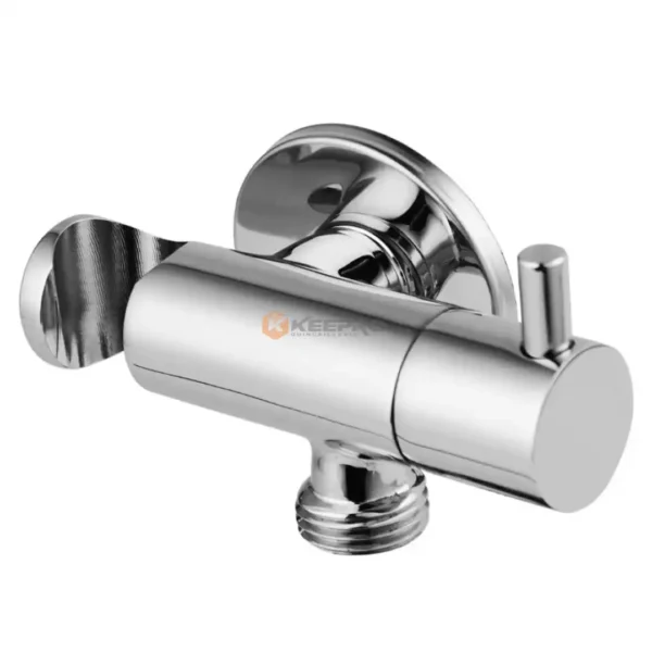 ROBINET ABLUTION ROND CHROME A SUPPORT
