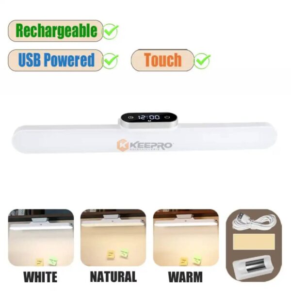 APPLIQUE MURAL DECOR LED 3P MAGNETIQUE FORME REGLETTE H-55 DESK LAMP
