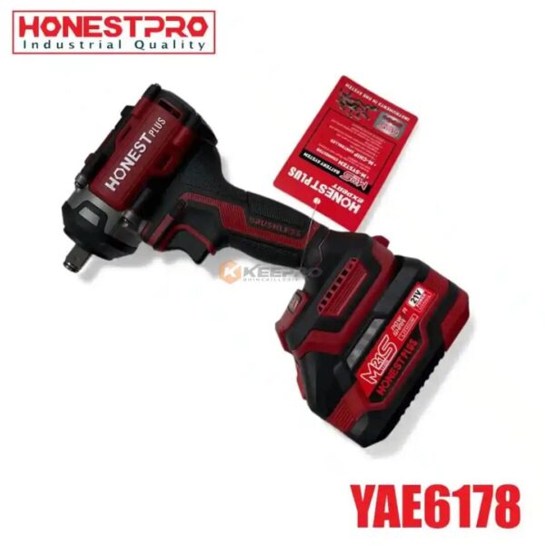 BOULONNEUSE A BATTERIE 21V BRUSHLESS YAE6178 HONEST PLUS
