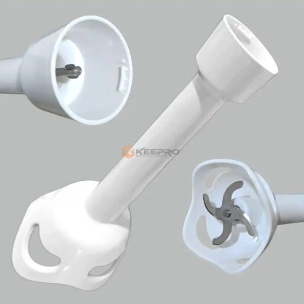 BRAS MIXEUR PLAST BLANC ROND 4 LAMES MOULINEX PM 185