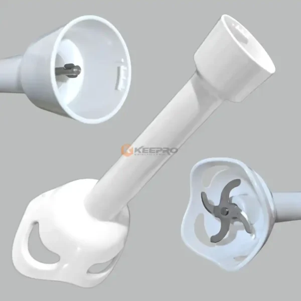 BRAS MIXEUR PLAST BLANC ROND 4 LAMES MOULINEX PM 185