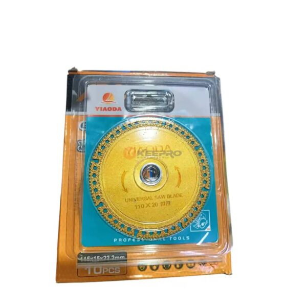 DISQUE DIAMOND MARBRE MULTI-USAGE 115 DORE POLYVALENT ART930 YIAODA ABC