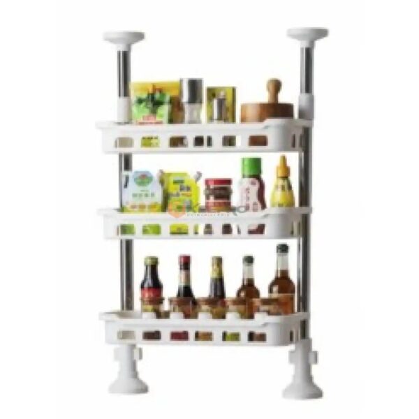 ETAGERE D'ACCESSOIRES CUISINE VENTOUSE EXT 40-70CM TELESCOPIC RACK 8806-3 / 2937-6 ALWAN