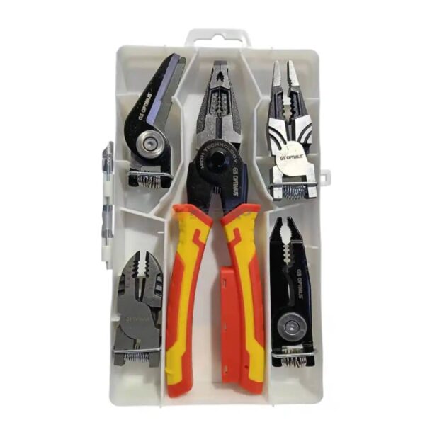 JEU PINCE ELECTRIQUE TESTEUR UNIVERSEL 5 POSITION DEMONTABLE OPTIMUS