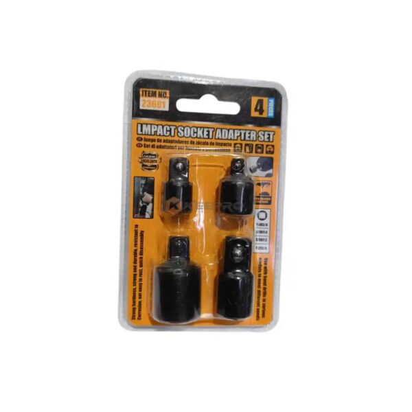 JEU ADAPTATEUR DOUILLE CLIQ 4PCS NOIR 23691 WENEED