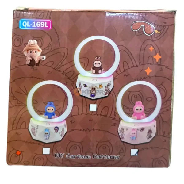LAMPE BUREAU ENFANT BLUETOOTH RECHARGABLE USB LA BOBO QL-169L DIY CARTOON PATTERNS