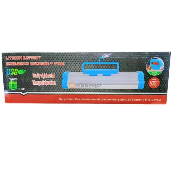 LAMPE CAMPING RECH A CROCHET +USB SOS LONG 5991-75 SPOT ZONE