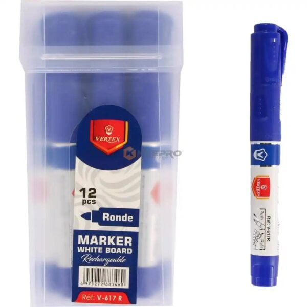 MARQUEUR POUR TABLEAU BLEU V-617C VERTEX