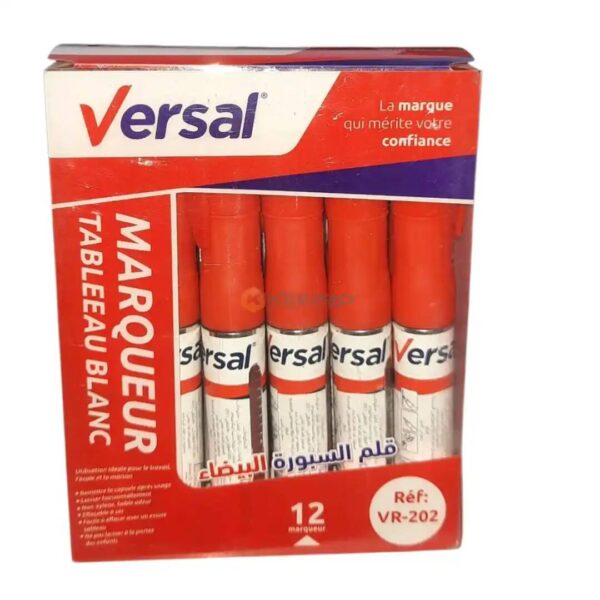 MARQUEUR POUR TABLEAU ROUGE VR202 VERSAL