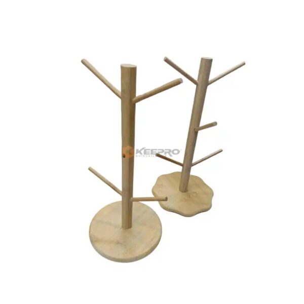PORTE CHOPPE /TASSE EN BOIS DEMONTABLE SIMPLE IMP