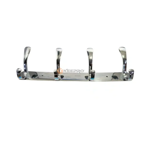 PORTE MANTEAU INOX LISSE 4T BOITE