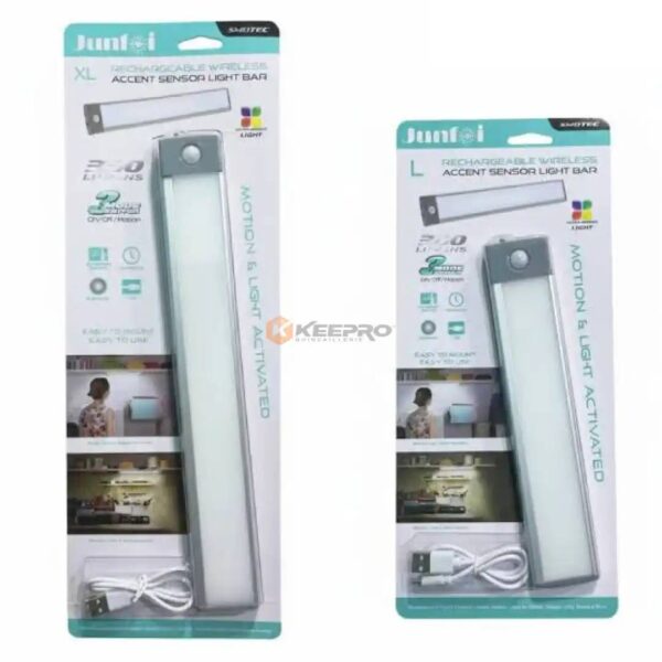 TORCHE MURALE/ARMOIRE RECH T5 PLAT +DETECTEUR 23CM "L" JF-6320 JUNFEI