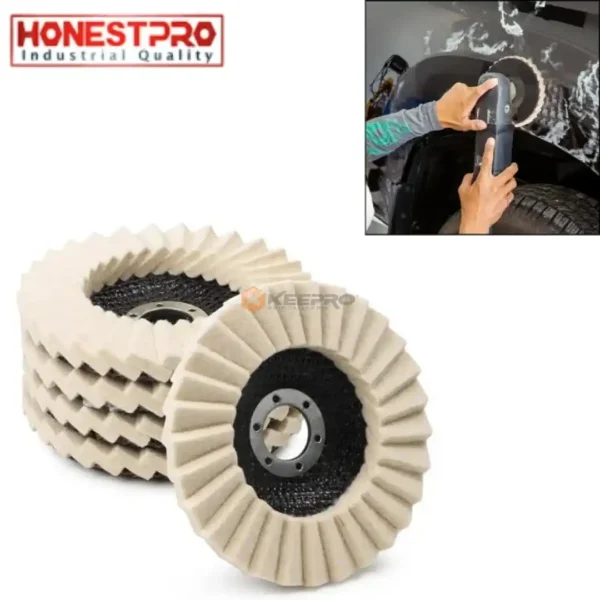 DISQUE PONCAGE INOX 115 BLANC FLET DISC YAG1054  HONESTPRO