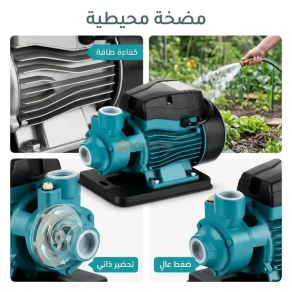 POMPE A EAU MM VERT +PLATFORM PLAST QB60 APOLO