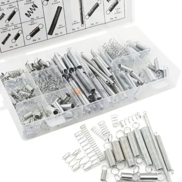 RESSORT RAPPEL /COMPRESSION CHROME (BOITE 200PCS) 1PCS