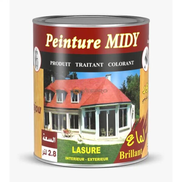 VERNIS ACAJOU 2.5/3KG MIDY