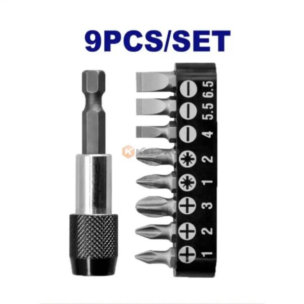 JEU EMBOUT +PORTE EMBOUT 9PCS ESBT30091 EMTOP