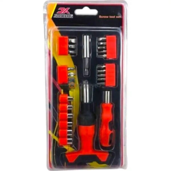 JEU DOUILLE TOURNEVIS 25 PCS JIANXIANG