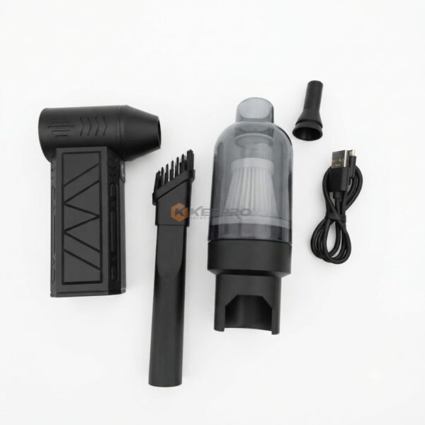 SOUFFLEUR ASPIRATEUR MULTI RECHARGABLE 3EN1 +TORCHE MINI JET FAN