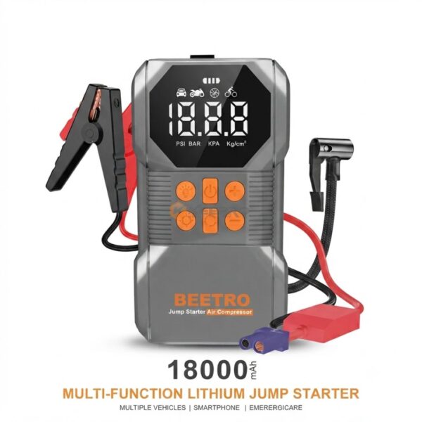 POWER BANK +COMPRESSEUR AUTO 18000MAH BE0191 BEETRO