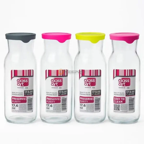 CARAFE EN VERRE PM +COUVERT 0.7L GLASS