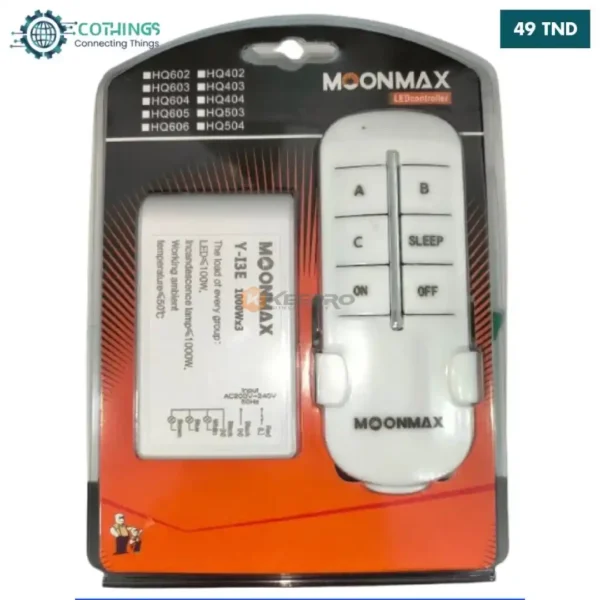 TELECOMMANDE SPOTE 3S MOONMAX