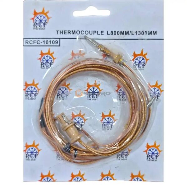 THERMOCOUPLE CUIS 130CM 2 TETE PM + FICHE CONIQ
