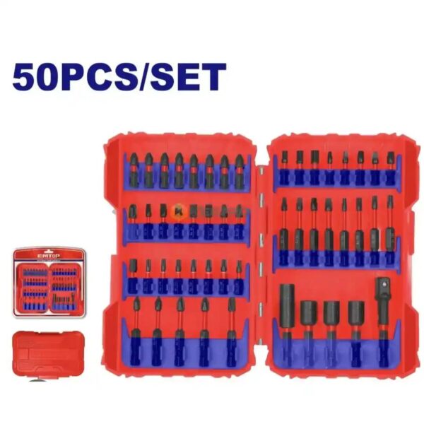 JEU EMBOUT 50PCS ESBT05001 EMTOP