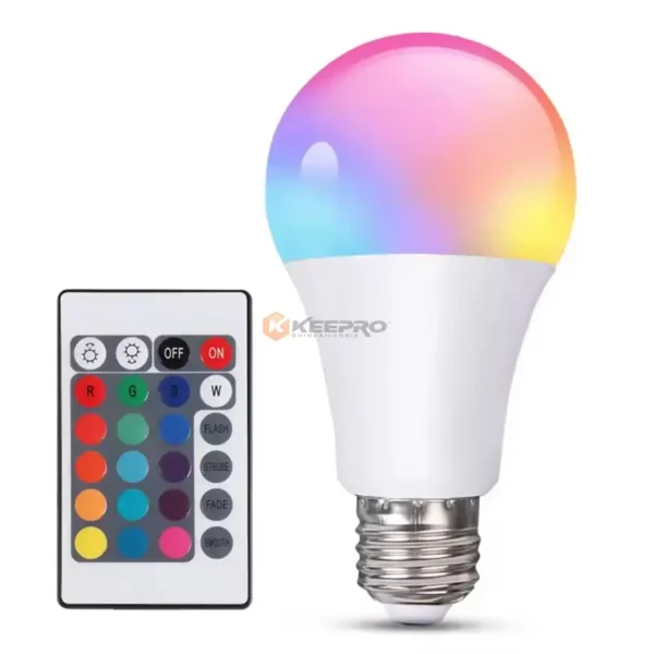 LAMPE LED COULEUR +TEL 9W /10W YGT